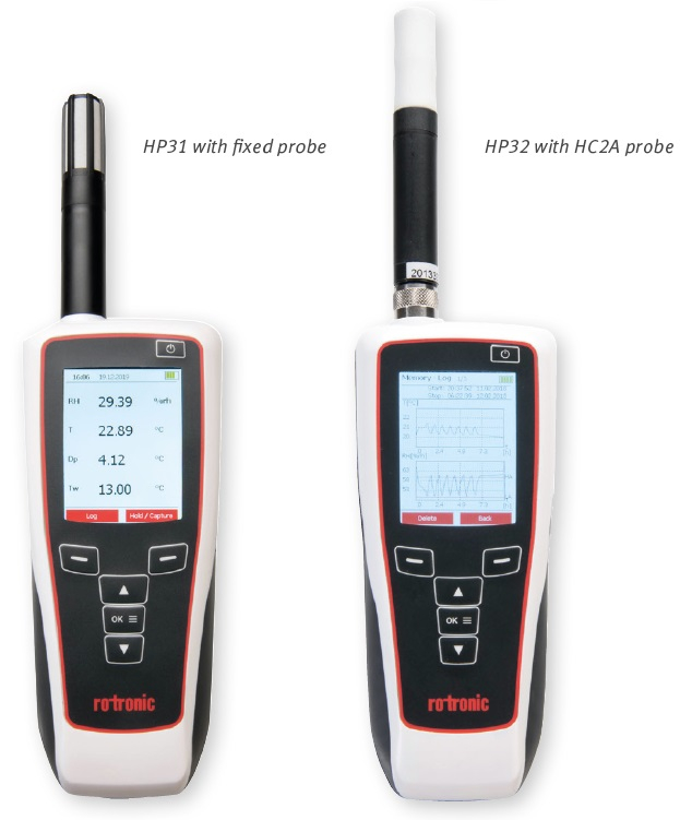 Thermohygromètre portatif polyvalent ROTRONIC HygroPalm 31 & 32